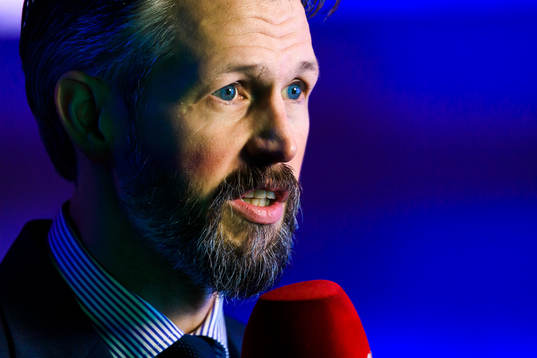 Färjestads sportdirektör Rickard Wallin