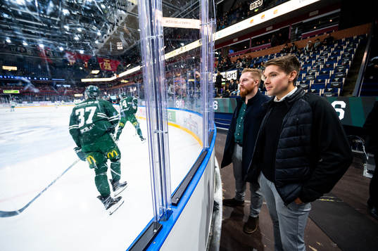 Oscar Burlin och Adam Ståhl