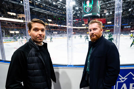 Oscar Burlin och Adam Ståhl