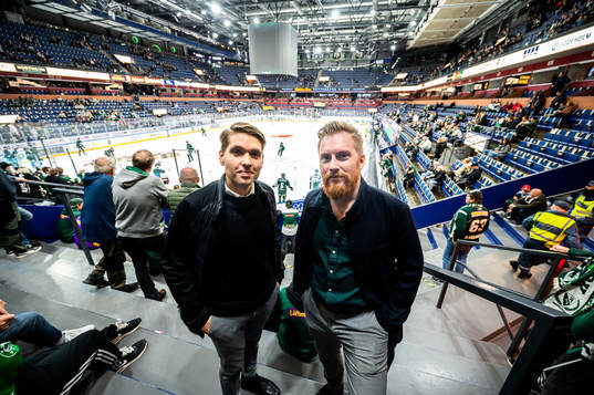 Oscar Burlin och Adam Ståhl