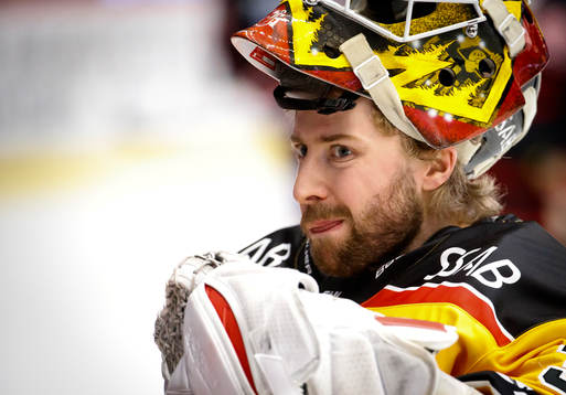 Luleås målvakt Joel Lassinantti