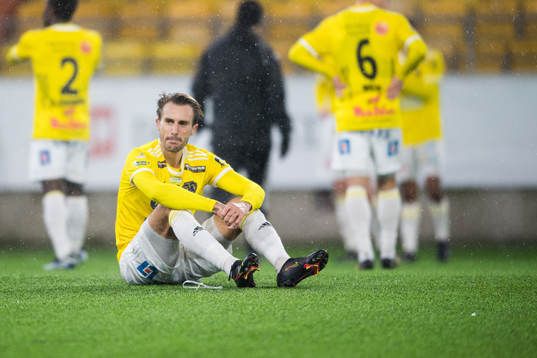 Falkenbergs Tobias Karlsson deppar