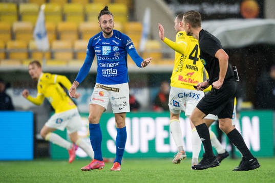 Norrbys Dijan Vukojevic reagerar