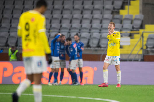 Falkenbergs Linus Borgström deppar