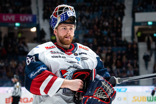Linköpings målvakt Marcus Högberg