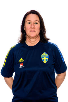 Tränare Annelie Norén i F15-landslaget