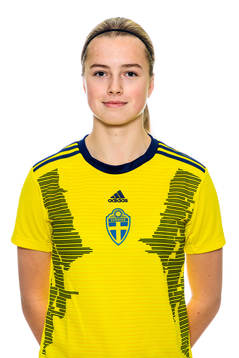 Emma Broddheimer i F15-landslaget