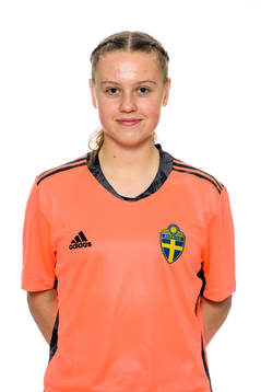 Agnes Vilén i F15-landslaget