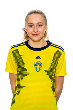 Turid Säfvenberg Hugosson i F15-landslaget