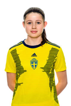Emma Holmqvist i F15-landslaget