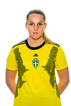 Maja Wangerheim i F15-landslaget