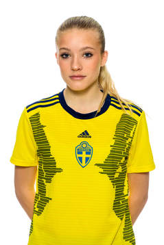 Smilla Holmberg i F15-landslaget