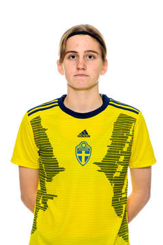 Alva Falk i F15-landslaget