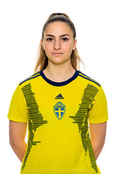 Olivia Ländin Sjöblom i F15-landslaget