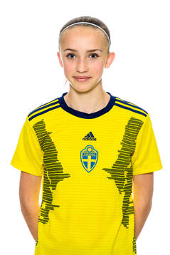 Isabella Veiszhaupt i F15-landslaget