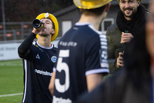 Utsiktens spelare jublar