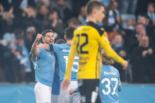 Malmö FFs Antonio Colak jublar