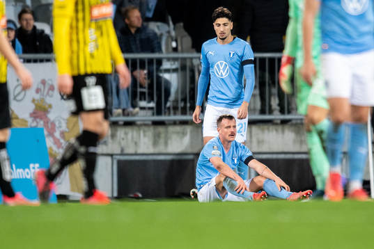 Malmös Eric Larsson deppar