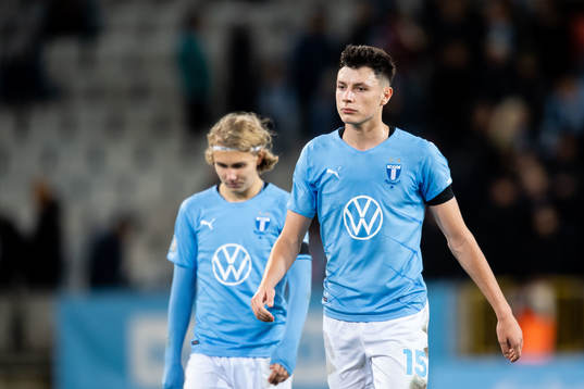 Malmös Sebastian Nanasi och Anel Ahmedhodzic deppar