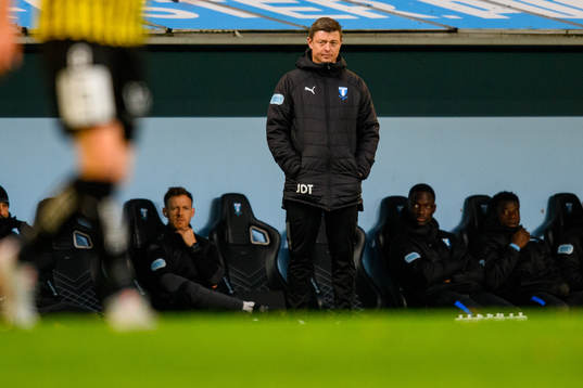 Malmö FFs huvudtränare Jon Dahl Tomasson