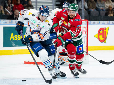 Växjös Erik Josefsson och Frölundas Jacob Olofsson
