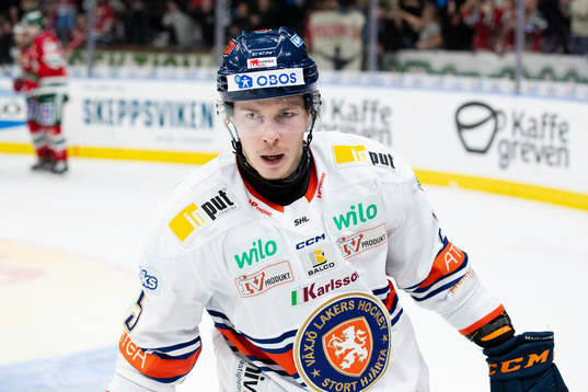 Växjös Juuso Vainio deppar