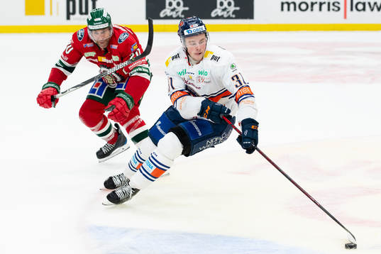 Frölundas Joel Lundqvist och Växjös Olle Lycksell