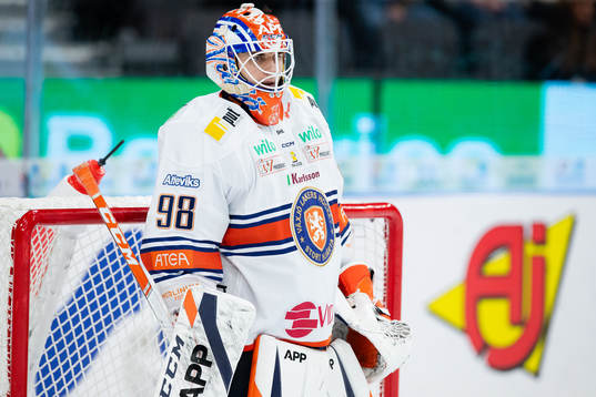Växjös målvakt Janis Kalnins