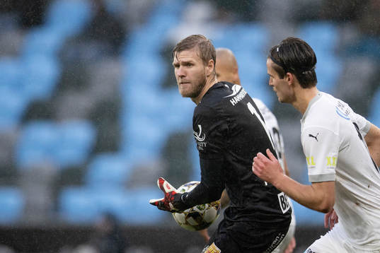 Örgrytes målvakt Fredrik Andersson