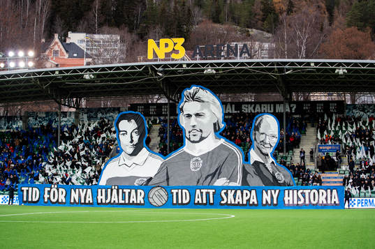 Tifo av Leif Forsberg, Emil Forsberg och Lennart Forsberg