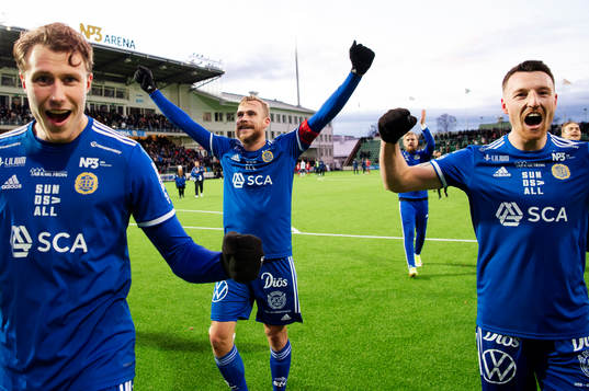 Sundsvalls Niklas Dalhström, Pontus Engblom och Alexander
