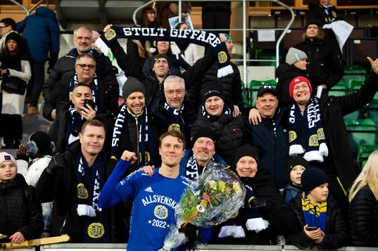 Sundsvalls Niklas Dalhström med sin egen supporterklubb
