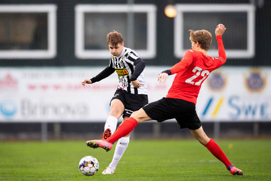 Landskronas Emil Jönsson och Vasalunds Tom Strannegård