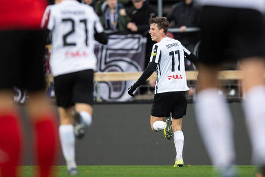 Landskronas Filip Olsson jublar