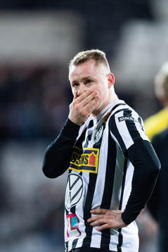 Landskronas Nicklas Nielsen gråter