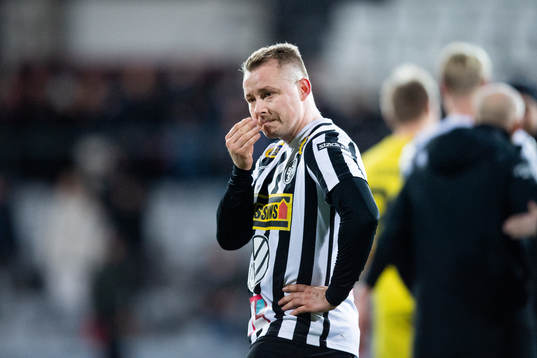 Landskronas Nicklas Nielsen gråter