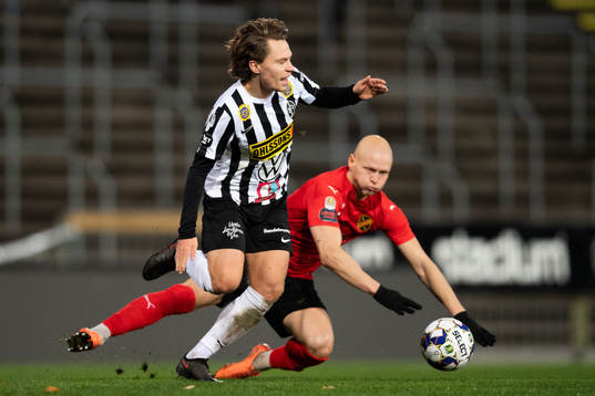 Landskronas Filip Ottosson och Vasalunds Zourab Tsiskaridze