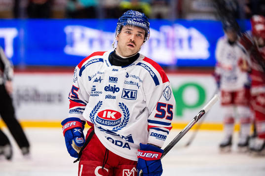 Oskarshamns David Quenneville deppar