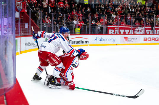 Oskarshamns Brian Cooper och Timrås Erik Andersson
