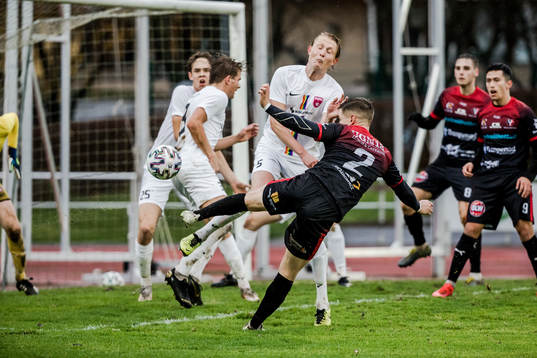 Trollhättans Samuel Rundqvist skjuter in 1-0