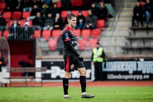 Trollhättans Richard Cindric deppar
