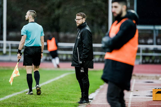 Trollhättans tränare William Lundin