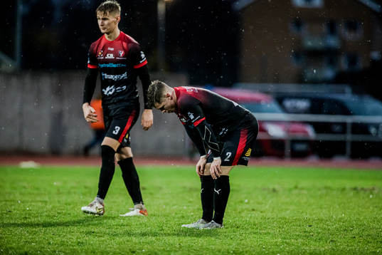 Trollhättans Samuel Rundqvist och Alexander Almqvist deppar