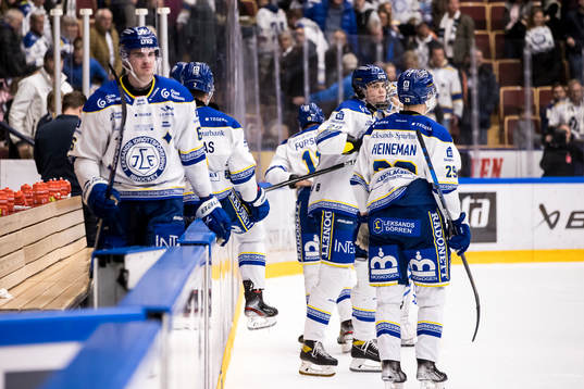 Leksands spelarna deppar