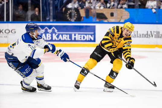 Leksands Max Veronneau och Skellefteås Måns Forsfjäll