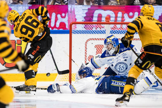 Skellefteås Rickard Hugg och Tobias Ekberg och Leksands