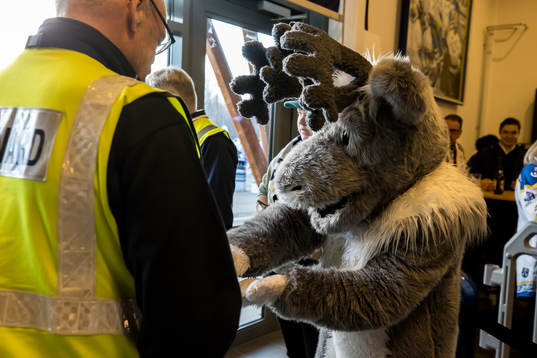 Idrefjälls maskot Aske