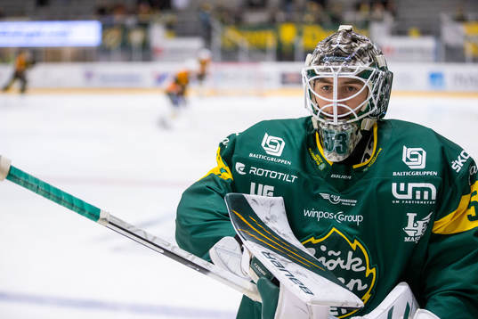 Björklövens målvakt Claes Endre