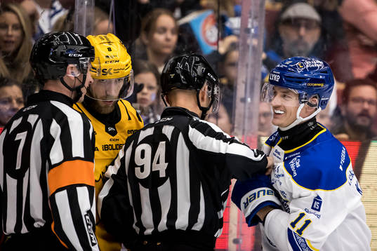 Skellefteås Petter Granbergoch Leksands Martin Karlsson