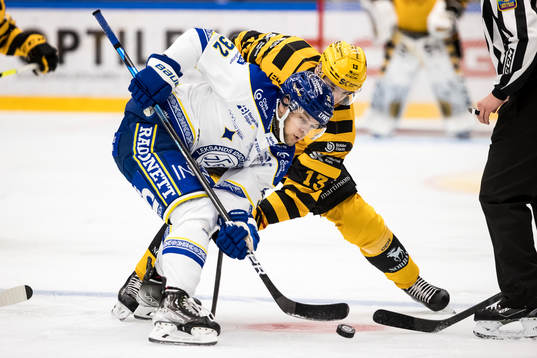 Leksands Jesper Kandergård och Skellefteås Stefan Loibl